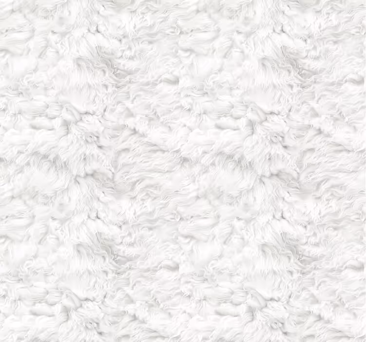 White roller blind with soft texture - TenStickers