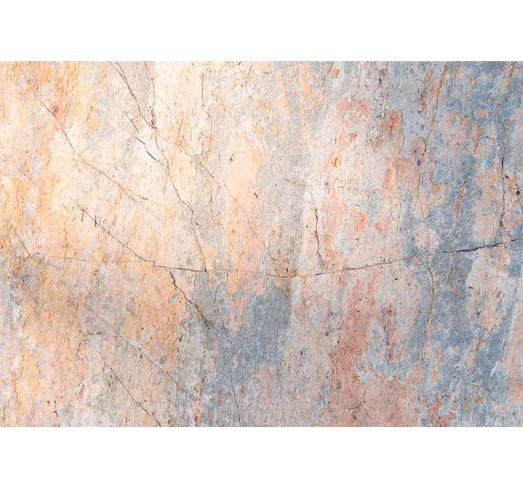 Living room roller blind original blush marble design - TenStickers