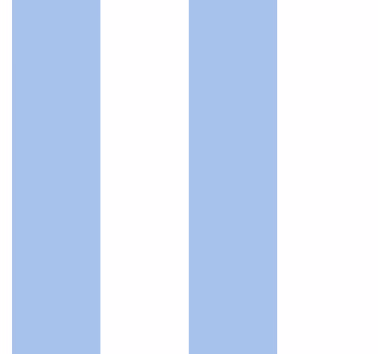 Blue roller blind in blue and white shades - TenStickers