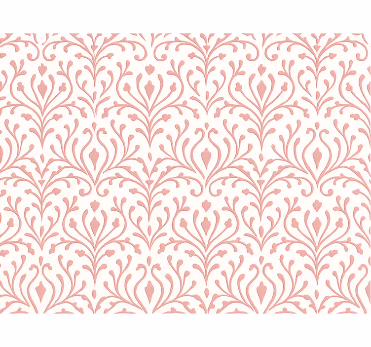 Modern roller blind in elegant minimalist pink pattern - TenStickers