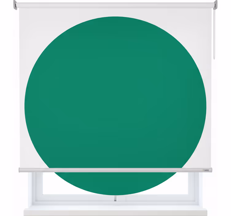 Green roller blind in verde - TenStickers