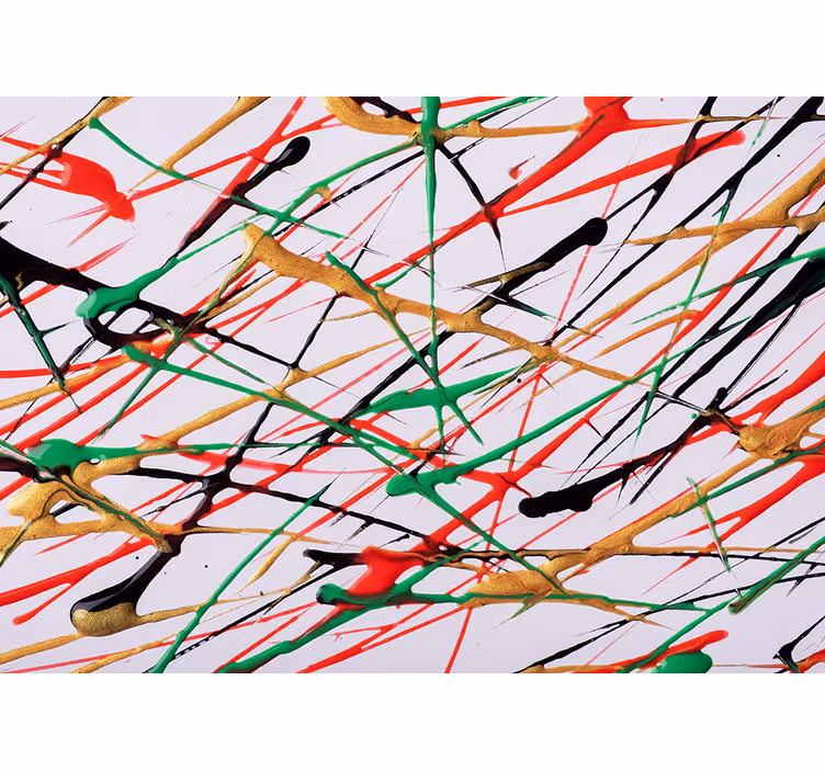 Living room roller blind in splash textured tone - TenStickers