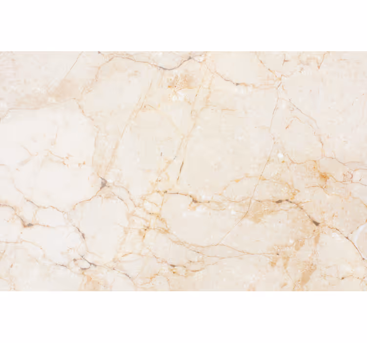 Beige roller blind white classic marble effect - TenStickers