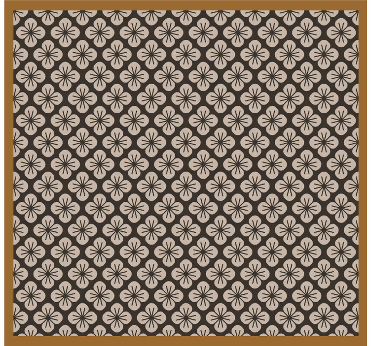 Bedroom roller blind with floor pattern design - TenStickers