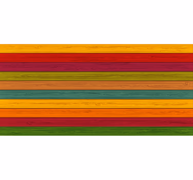 Bedroom roller blind multicolour wood texture carpet - TenStickers