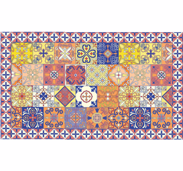 Mexican bedroom roller blind - TenStickers