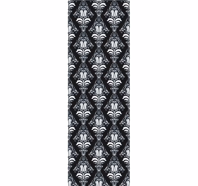 Vintage roller blind with classic pattern design - TenStickers
