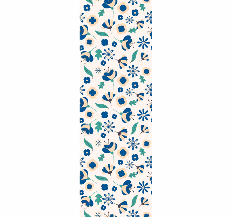 Vintage roller blind french provincial floral design - TenStickers