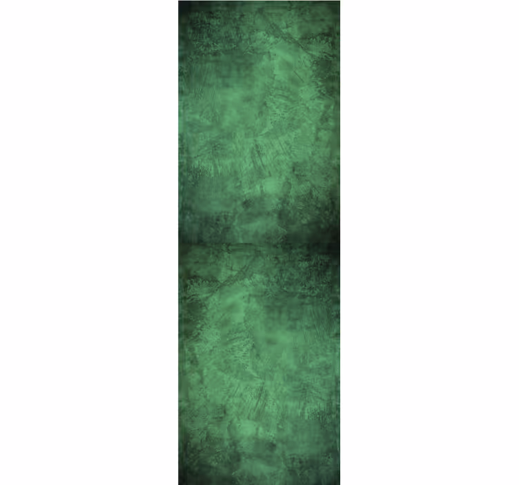 Vintage roller blind rustic green rectangle pattern - TenStickers