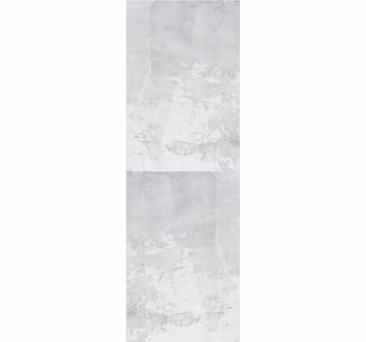 Vintage roller blind in retro raw gray rectangle pattern - TenStickers