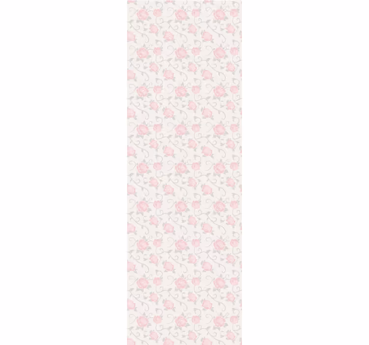 Vintage roller blind little flowers design - TenStickers
