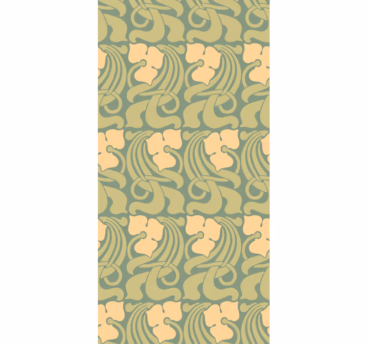 Vintage roller blind in contemporary design - TenStickers