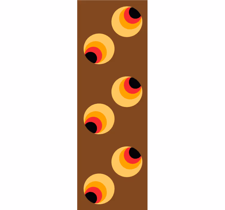 Pop eyeballs vintage roller blind - TenStickers