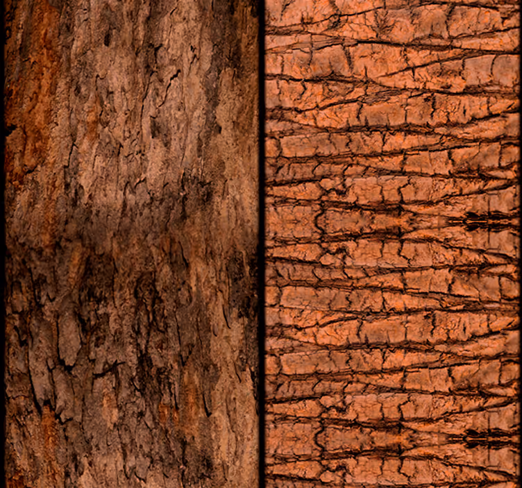 Vintage roller blind time etched in the tree - TenStickers