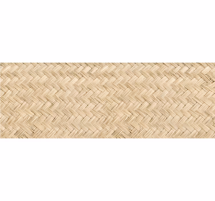 Beige roller blind for thatched roofs - TenStickers