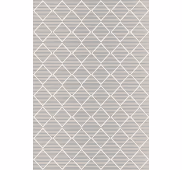 Gray roller blind with irregular gray rhombuses - TenStickers