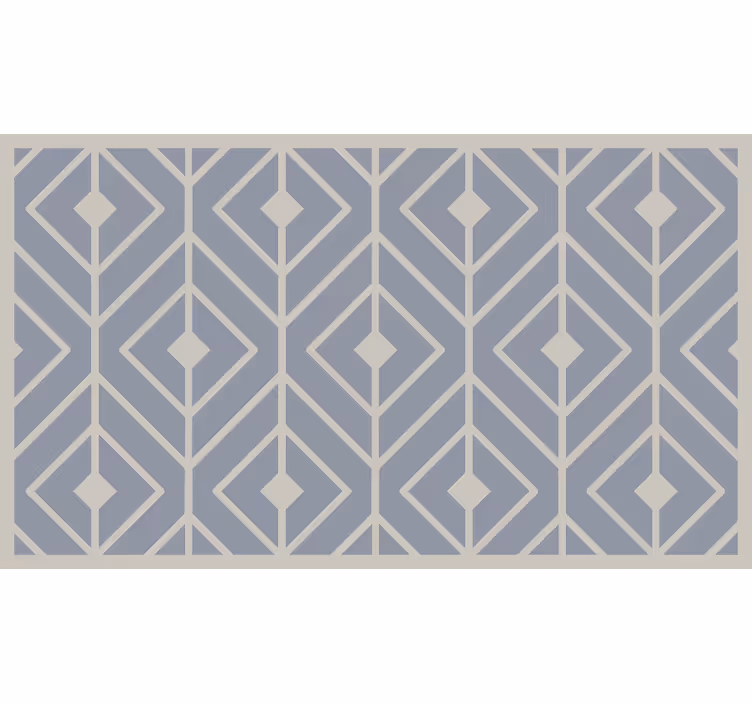 Gray roller blind in modern geometric design - TenStickers