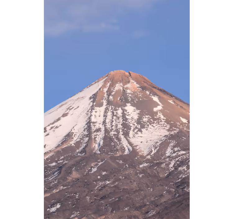 Living room roller blind mount teide - TenStickers
