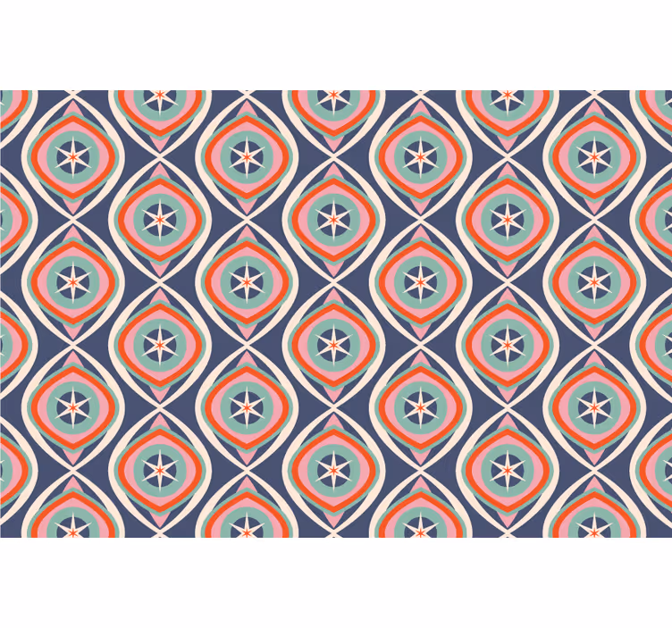 Bedroom roller blind tile effect 70 pattern - TenStickers