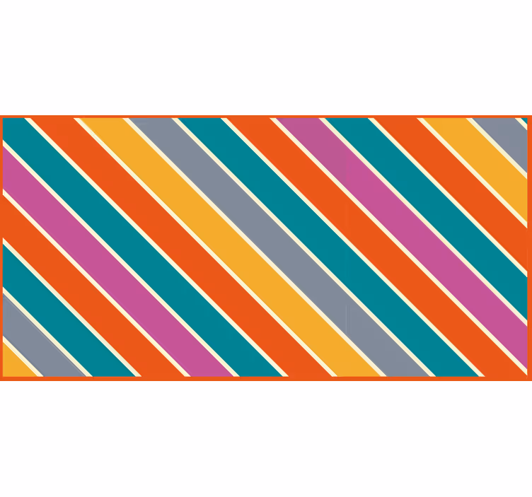 Bedroom roller blind with vibrant color burst - TenStickers