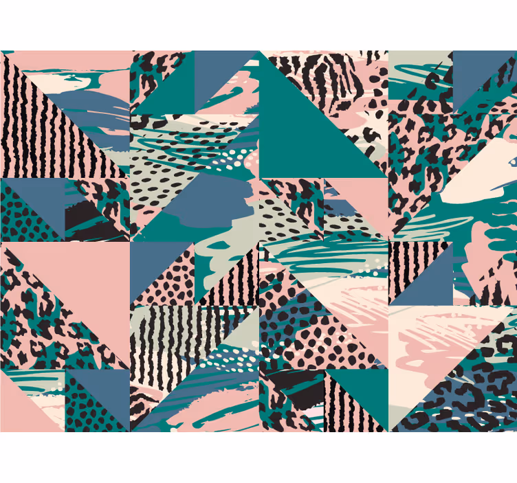 Bedroom roller blind ethnic leopard pattern - TenStickers