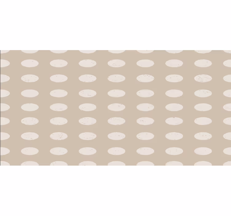 Bedroom roller blind geometric white circle pattern - TenStickers