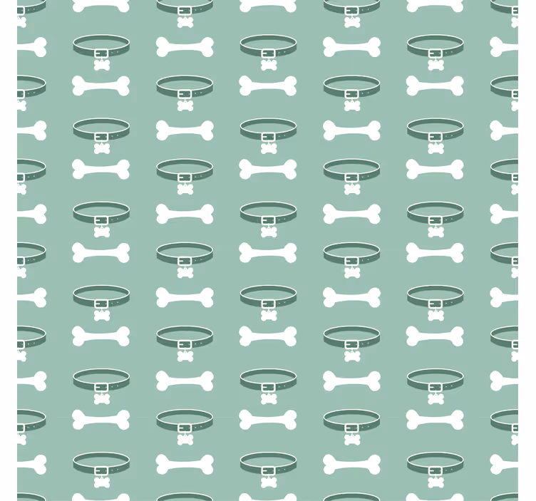 Children room roller blind with bright dog pattern - TenStickers