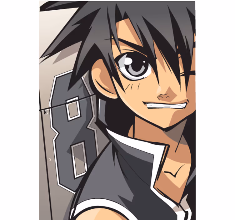 Children room roller blind anime poster vinyl - TenStickers