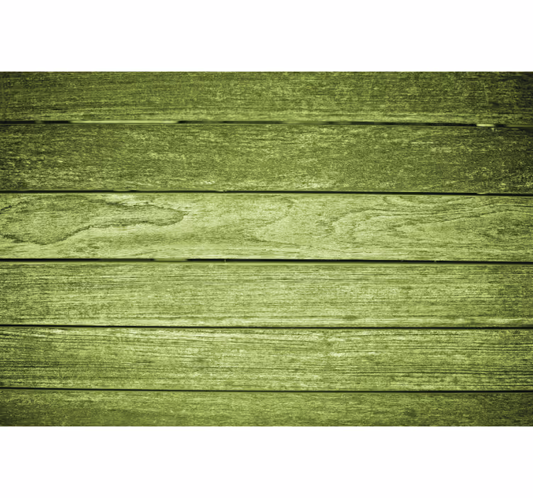 Green roller blind green wooden texture placemat - TenStickers