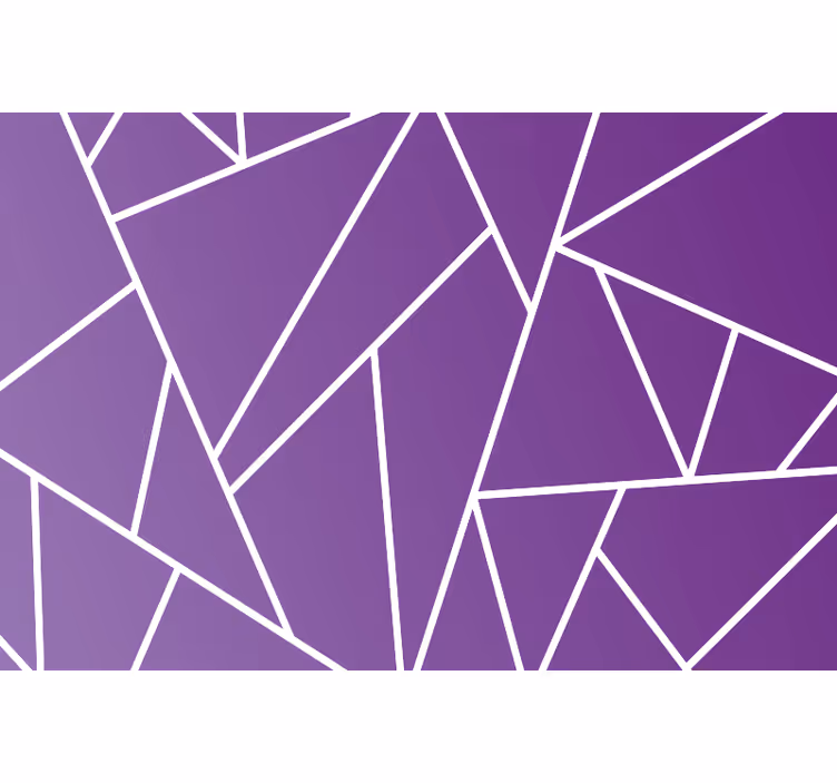 Purple roller blind with elegant square pattern - TenStickers