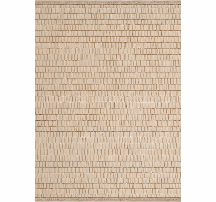 Outdoor roller blind with woven rattan texture - TenStickers