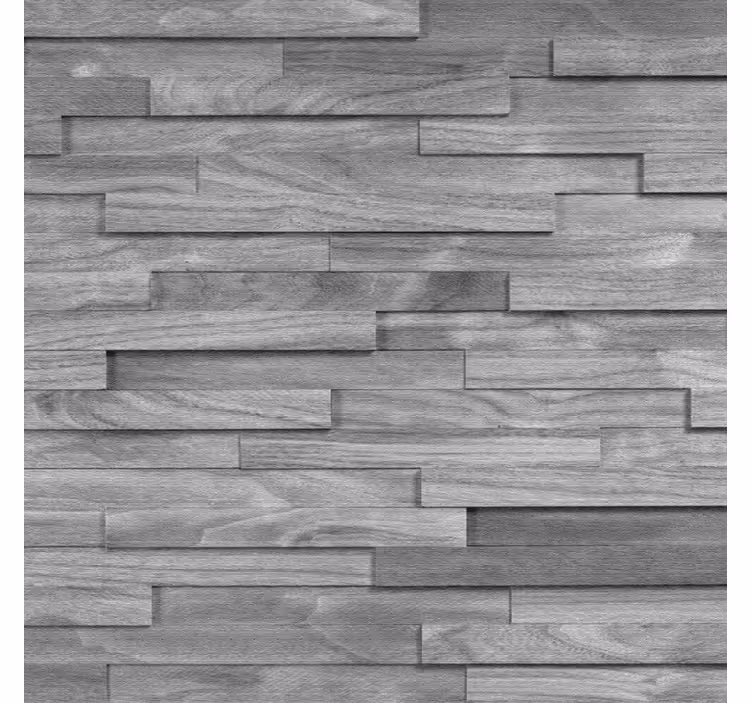 Office roller blind with big wooden planks texture - TenStickers