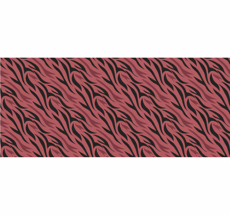 Wolf fur bedroom roller blind - TenStickers