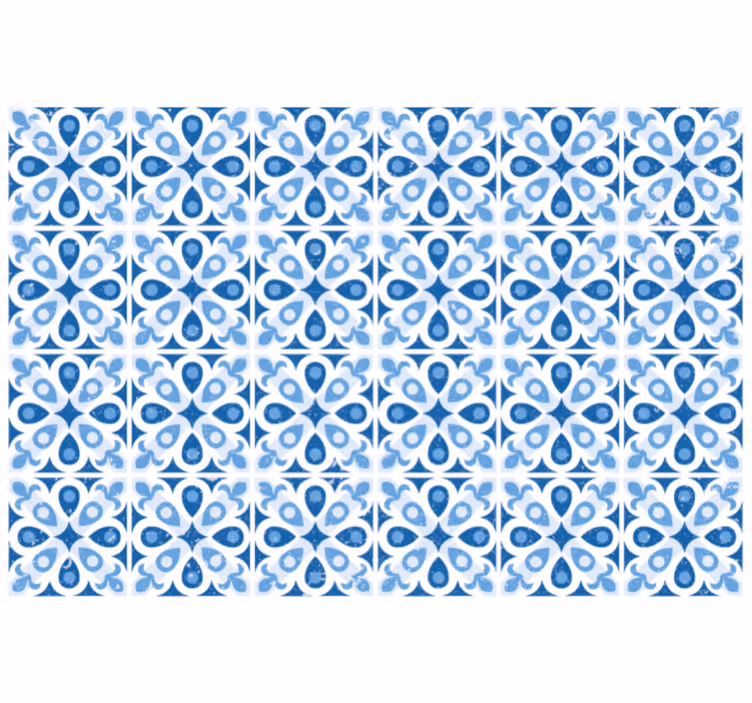 Bedroom roller blind in waterhouse blue - TenStickers