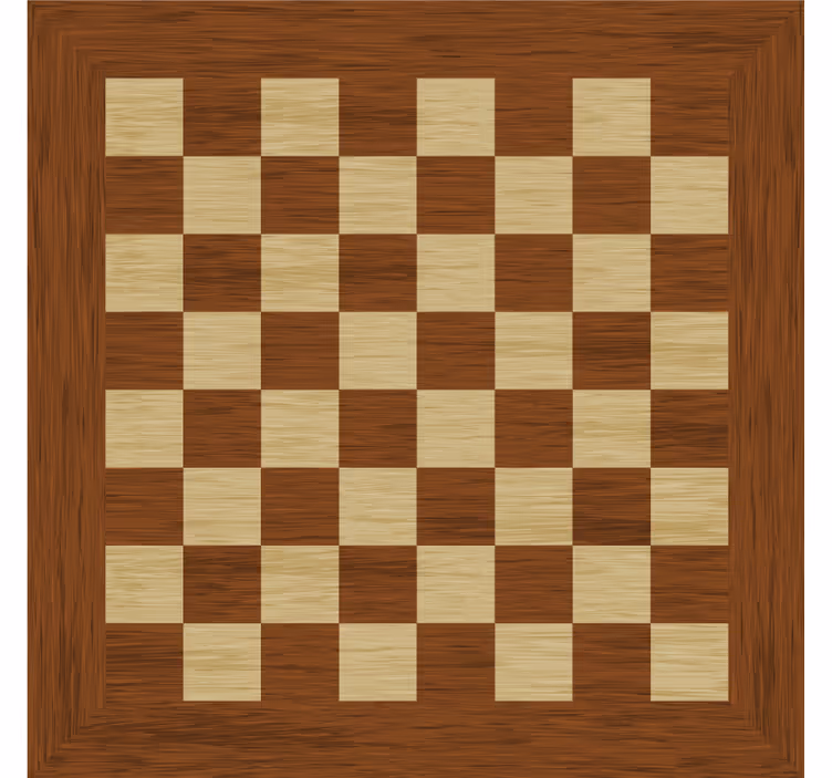 Teenage bedroom roller blind checkered board vinyl - TenStickers