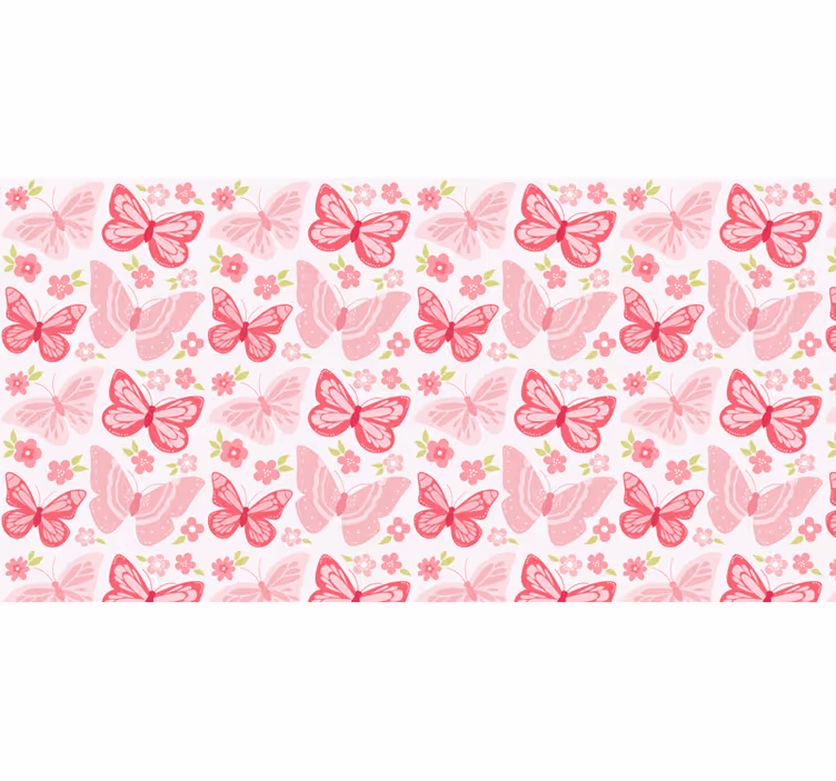 Teenage bedroom roller blind butterfly designs - TenStickers
