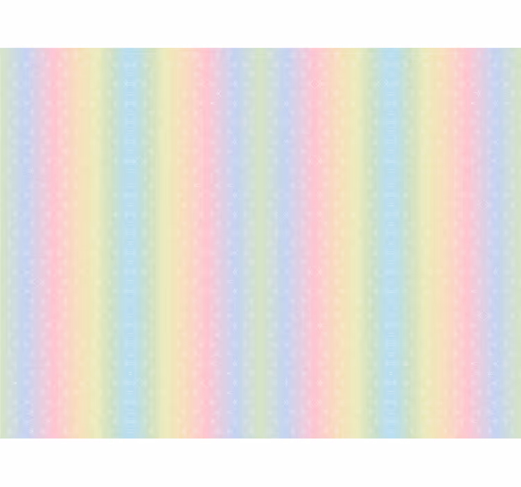 Teenage bedroom roller blind in pastel glitter rainbow - TenStickers
