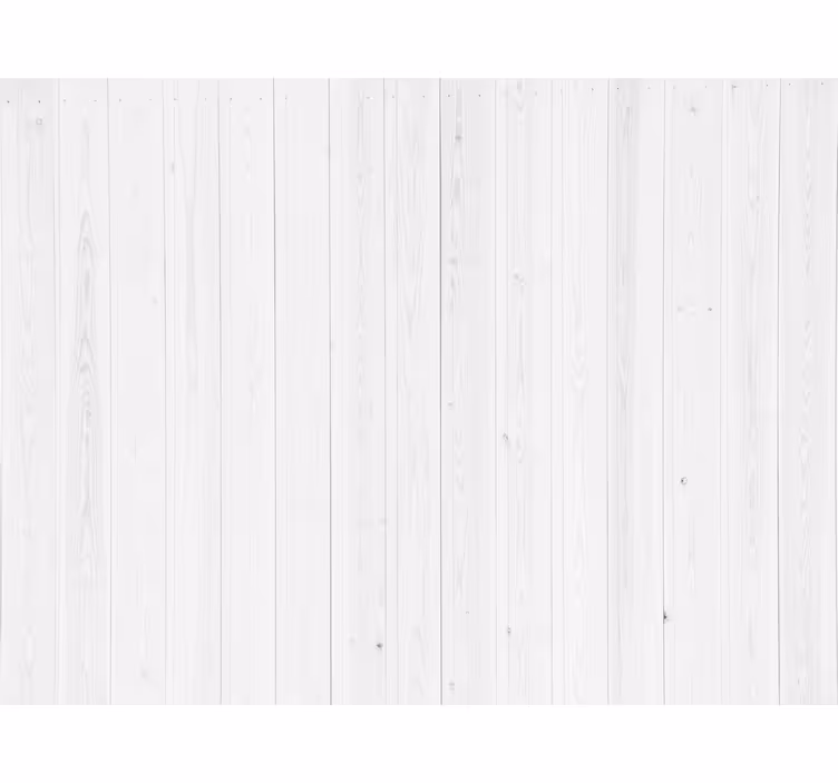White roller blind with white wooden hamptons design - TenStickers