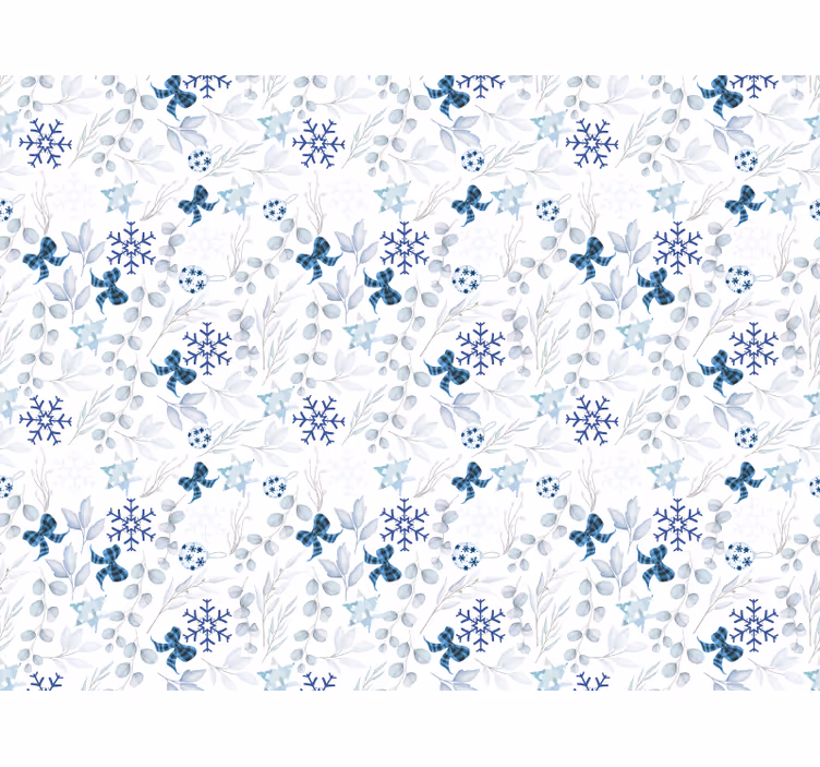 White roller blind for a festive atmosphere - TenStickers