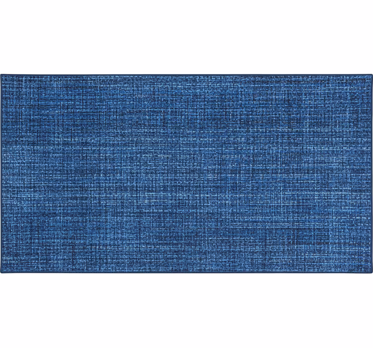 Blue fabric effect texture and pattern roller blind - TenStickers