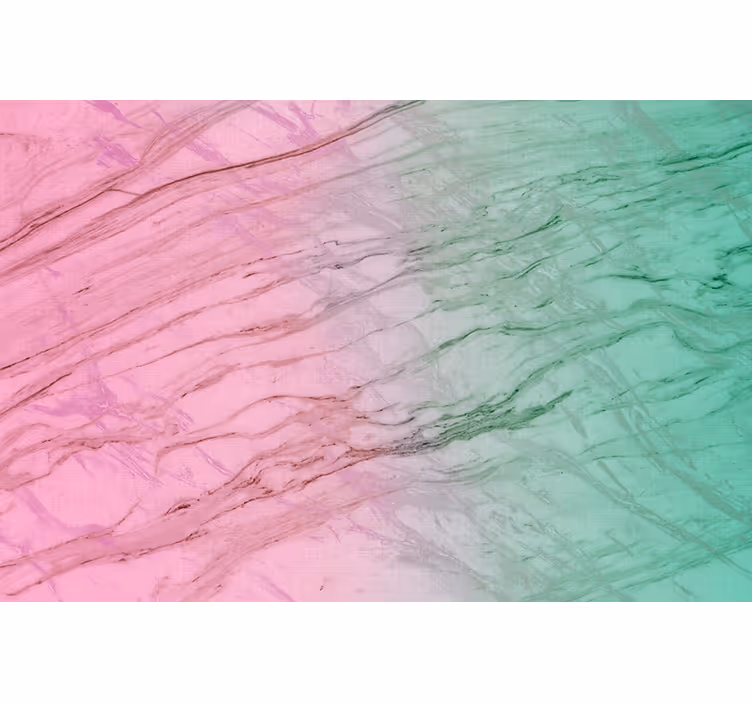 Pink & green pastel color texture and pattern roller blind - TenStickers