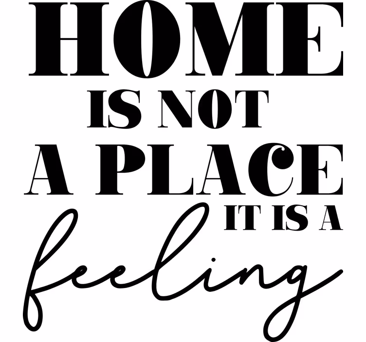 Text roller blind for home space - TenStickers
