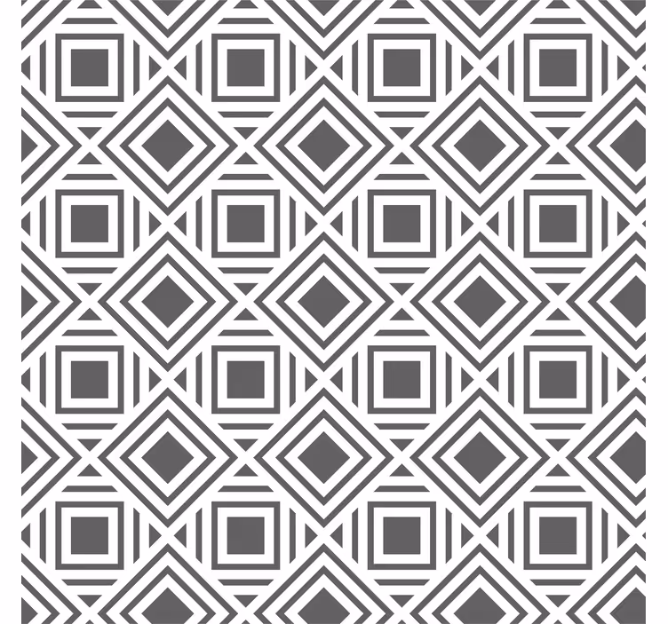 Gray roller blind with striped nordic pattern - TenStickers