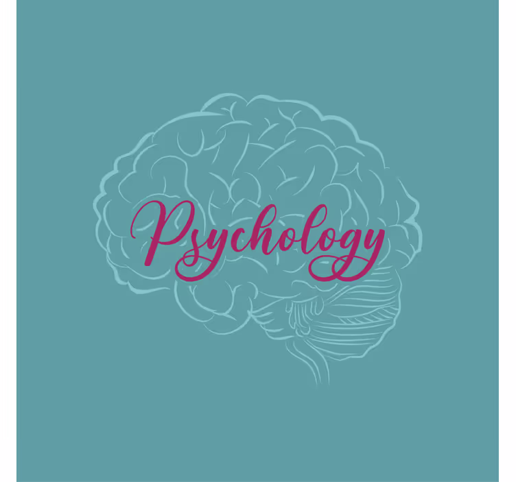 Office roller blind psychology mind - TenStickers