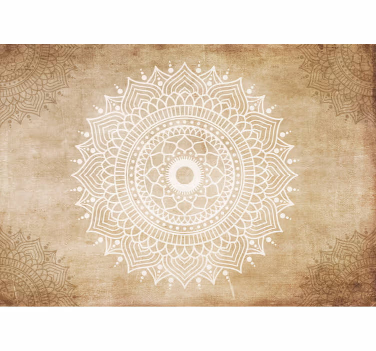 Zen roller blind with vintage paper texture - TenStickers