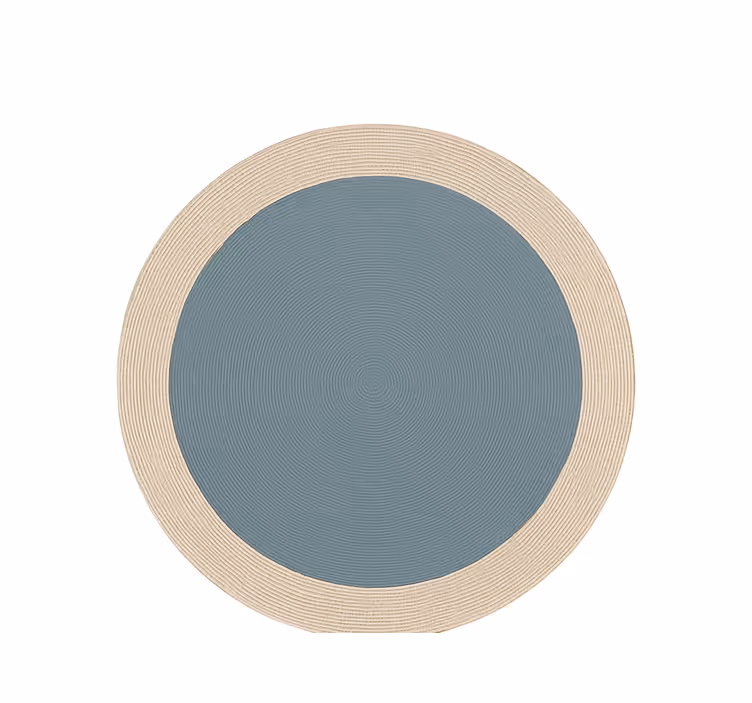 Outdoor roller blind with two-tone circular design - TenStickers