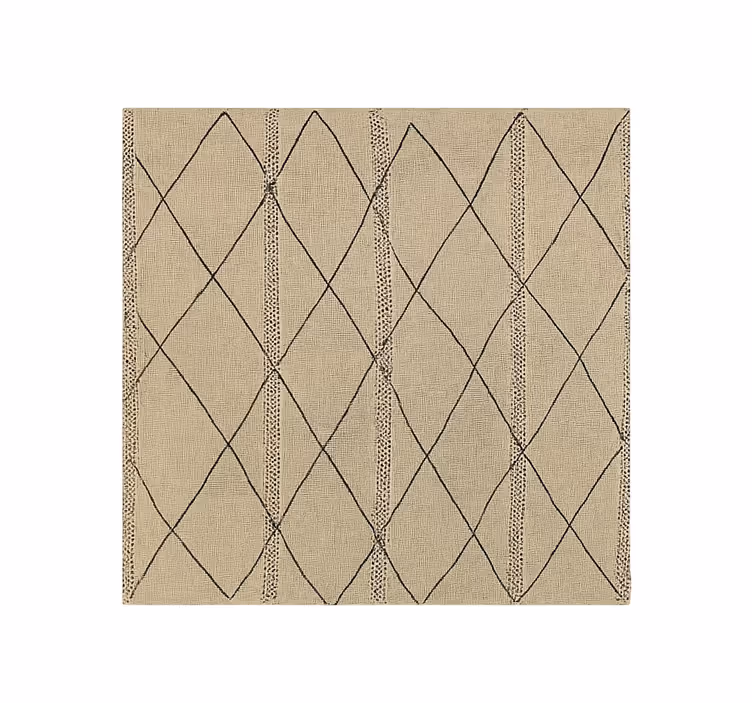 Outdoor roller blind moroccan diamond pattern - TenStickers