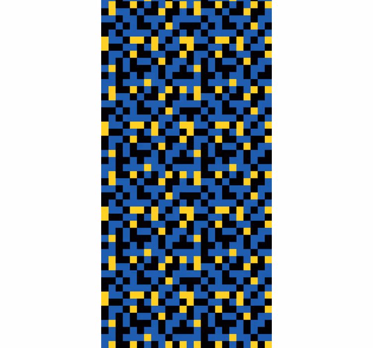 Teenage bedroom roller blind 80's video game design - TenStickers