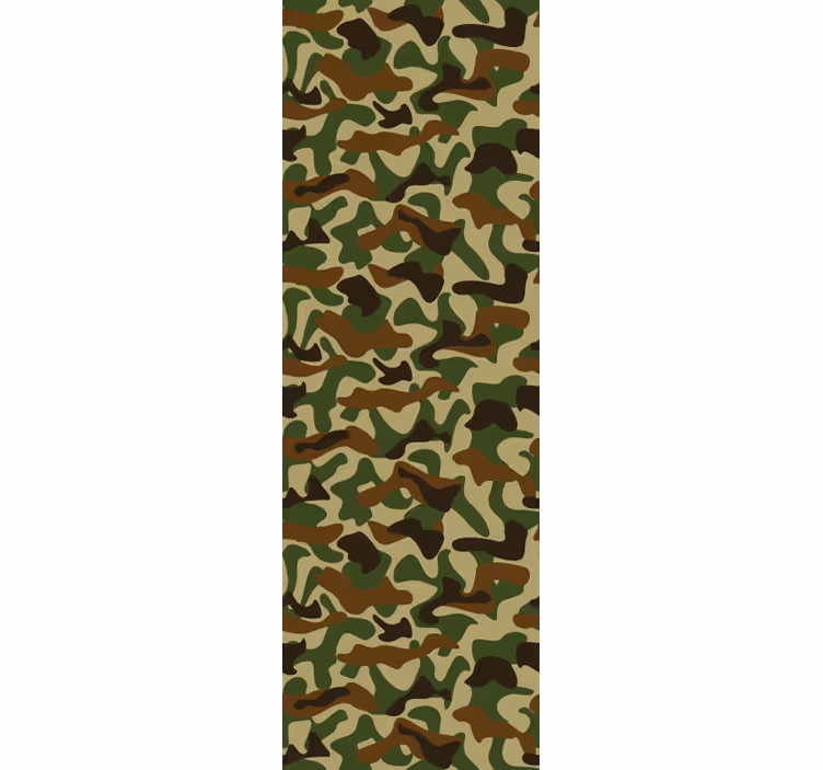 Teenage bedroom roller blind camouflage design - TenStickers