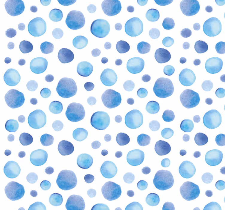 Nursery roller blind colourful bubbles design - TenStickers